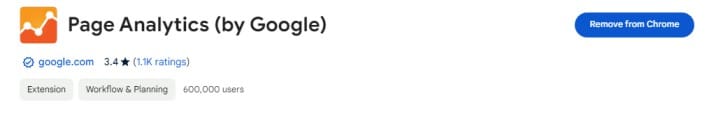 Page Analytics