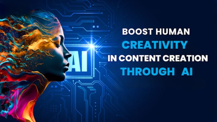 Boosting Human Creativity in Content Creation Through AI