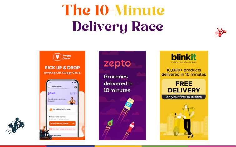Quick Commerce in India : The Future of 10-Minute Deliveries